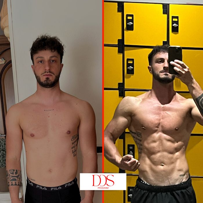 Trasformazione prima e dopo — cliente 8